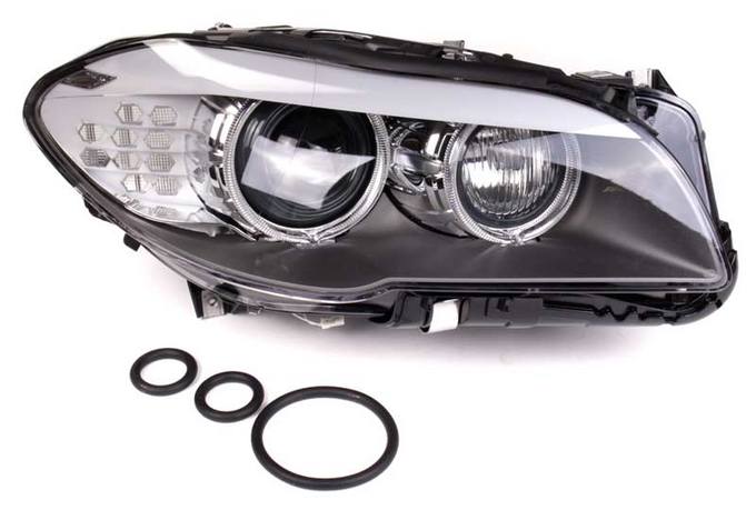 BMW Headlight Assembly - Passenger Side (Xenon) (Adaptive) 63117271904 - Hella 010131661